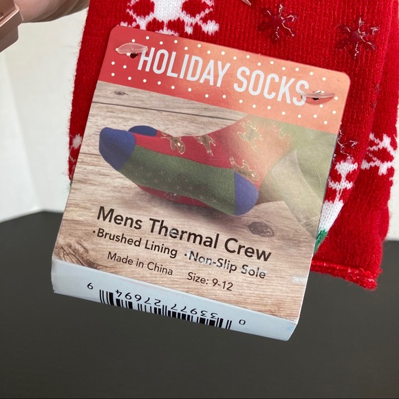 NWT HOLIDAY SOCKS | UGLY CHRISTMAS SOCKS | US 9-12 - Picture 7 of 7